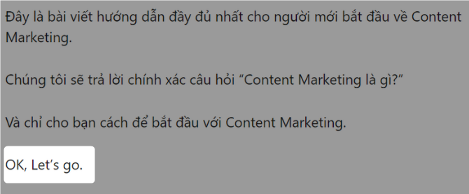 lời kêu gọi chuyển đổi - đọc bài