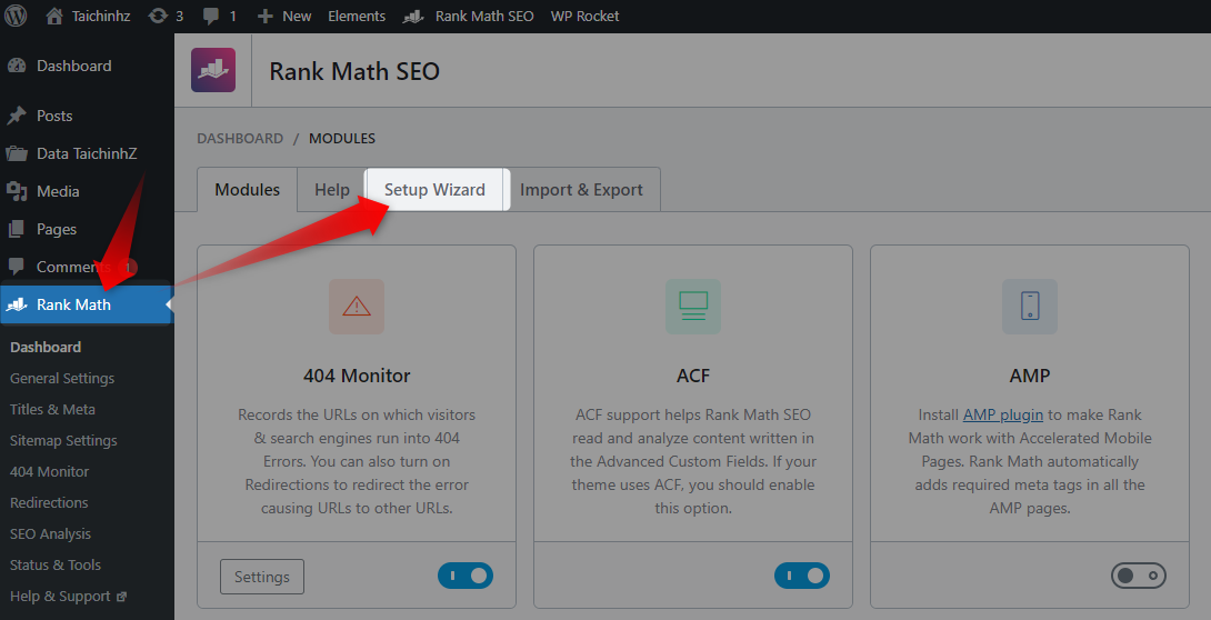 Hướng dẫn cài đặt plugin Rank Math (WordPress)